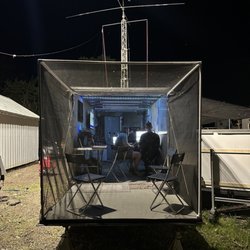 Screen Enclosure from Rear