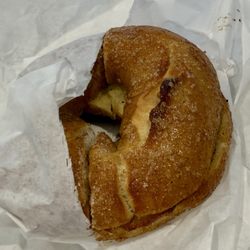 Branded Bagels - Cinnamon Sugar bagel w butter