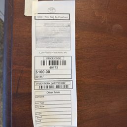 Receipt from yesterday. Receipt from yesterday.