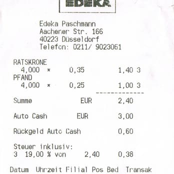 EDEKA Paschmann - Grocery Near Me - Dusseldorf, NW