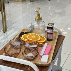 Honey Nail Lounge - Orange Bliss Pedicure tray
