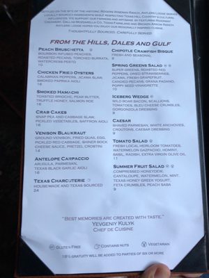 Menu photo 5 Antlers Lodge San Antonio, TX Menu photo 5 Antlers Lodge San Antonio, TX