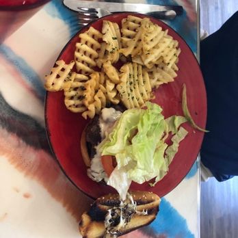 Flatbed Ford Cafe - Burger and waffle fries - Cafes Near Me - Winslow, Arizona