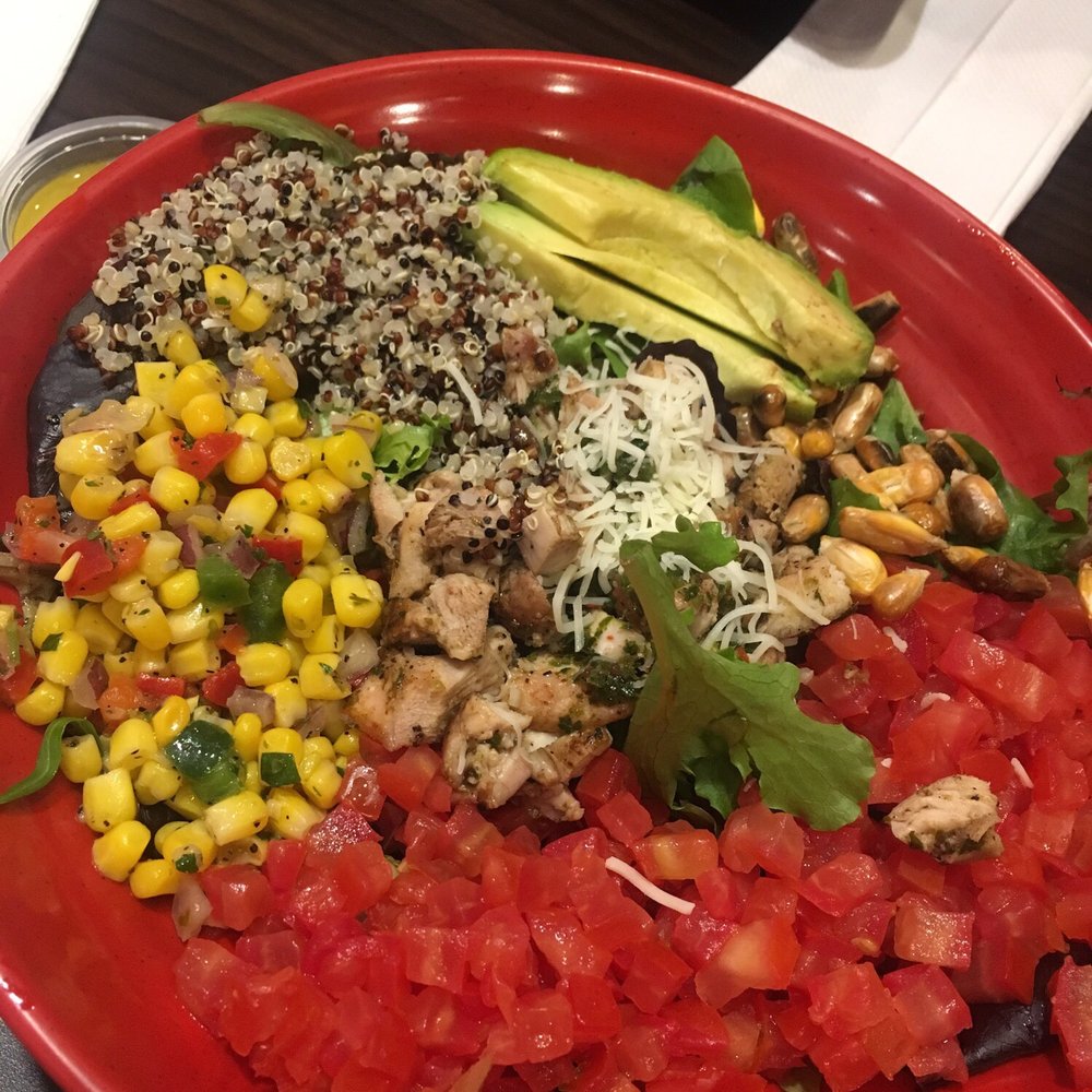 Red Panka - Quinoa salad with chicken! - Peruvian Near Me - Redlands, California Red Panka - Quinoa salad with chicken! - Peruvian Near Me - Redlands, California