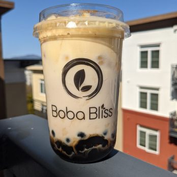 Boba Bliss - Creme brulee latte - Bubble Tea Near Me - Dublin, California