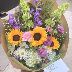 Bonatsos' Flower Shop - Custom flower bouquet for $50