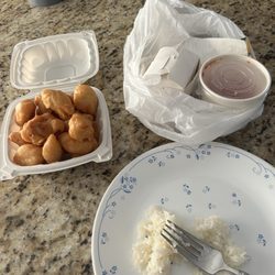 No. 1 Restaurant - Sweet and sour chicken.