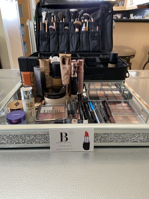 Bridal Makeup ! - Top of the line make up and accessories used to provide the best service for my clients !