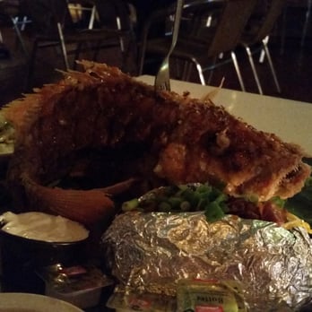 Island Grill - Fried yellowtail snapper - Seafood Near Me - Islamorada, Florida