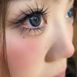 Blinking Eyelash - Manga style