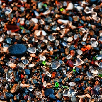 Glass Beach - Rounded sea glasses - Beaches Near Me Glass Beach - Rounded sea glasses - Beaches Near Me