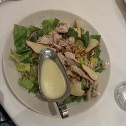 Apple and Chicken Salad with a sweet balsamic dressing. Delicious!!