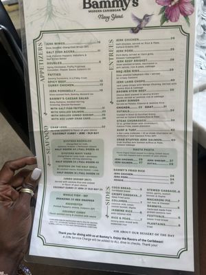 Menu photo 3 Bammy's Modern Caribbean Washington, DC, DC