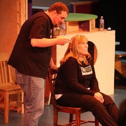 Indy Prov - Chris Meek and Juli Inskeep play 'Boris'.