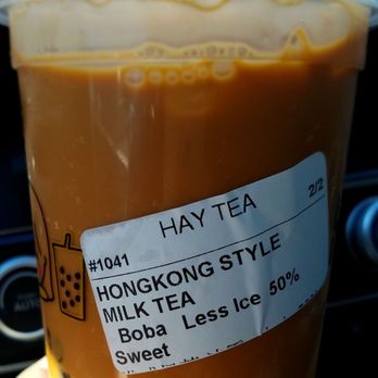 Hay Tea - This one was okay. - Bubble Tea Near Me - San Leandro, California Hay Tea - This one was okay. - Bubble Tea Near Me - San Leandro, California