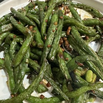 Dumpling House - V01.String Bean with Minced Pork - Chinese Near Me - Frisco, Texas