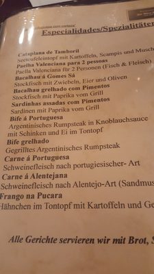 Menu photo 2 Zur Alten Flöte Hamburg, HH