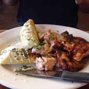 Eat Chow - Summer BBQ chicken, corn on the Cobb with jalapeño aioli, and potato salad - Breakfast & Brunch Near Me - Costa Mesa, California Eat Chow - Summer BBQ chicken, corn on the Cobb with jalapeño aioli, and potato salad - Breakfast & Brunch Near Me - Costa Mesa, California