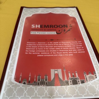 Shemroon Restaurant - Persian/Iranian Near Me - Mission Viejo, California