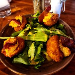 Crispy Deviled Eggs
