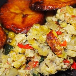 Breakfast in Bed - Plantains and BiB Omelette