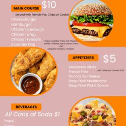 Road Bites - Staple Menu