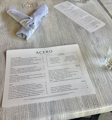 Menu photo 1 Acero Boards & Bottles Boise, ID