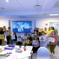 Plein-Air Art Academy - Hybrid Corporate Workshop - virtual and in person