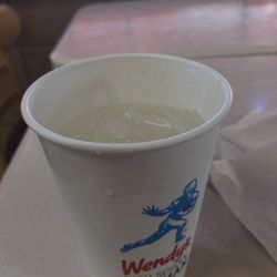 Wendy's - Yellow-ish water from their new pop machine.
