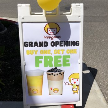 Happy Lemon - Grand Opening - Bubble Tea Near Me - San Jose, California Happy Lemon - Grand Opening - Bubble Tea Near Me - San Jose, California