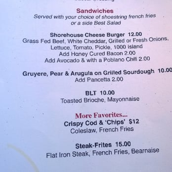 Shorehouse Kitchen - Lunch Menu Changes Daily - Coffee & Tea Near Me - La Jolla, California Shorehouse Kitchen - Lunch Menu Changes Daily - Coffee & Tea Near Me - La Jolla, California