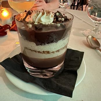 SeaGuini - Opal Sands Resort - Chocolate mouse with hazelnut crunch and fudge layers - New American Near Me - Clearwater, Florida SeaGuini - Opal Sands Resort - Chocolate mouse with hazelnut crunch and fudge layers - New American Near Me - Clearwater, Florida