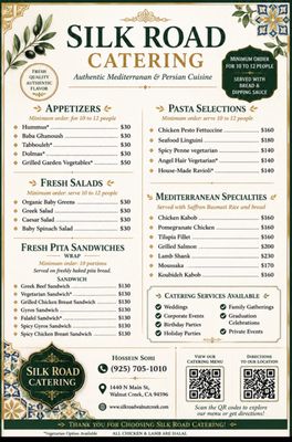 Menu photo 2 Silk Road Walnut Creek, CA Menu photo 2 Silk Road Walnut Creek, CA