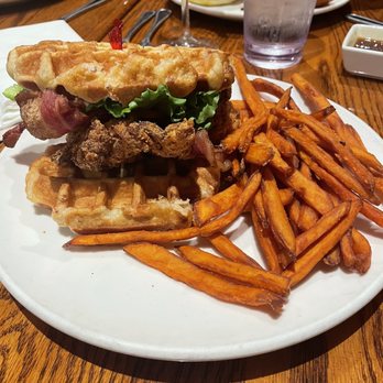 E W Beck's - Chicken and waffle BLT - American Near Me - Sykesville, Maryland