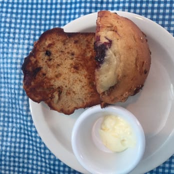 Moke's Bread & Breakfast - Toasted blueberry pancake, so delish! - Breakfast & Brunch Near Me - Kailua, Hawaii