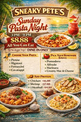 Menu photo 2 Sneaky Pete's Bar & Grill Bonita Springs, FL Menu photo 2 Sneaky Pete's Bar & Grill Bonita Springs, FL