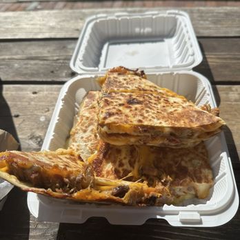 Ma &  Pa’s Tex-Mex BBQ - Triple Decker Quesadilla (Chicken & Brisket) - Tex-Mex Near Me - Mount Laurel, New Jersey