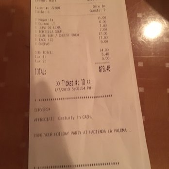 Hacienda La Paloma - Mexican Near Me - Mount Kisco, New York