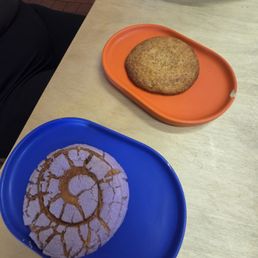 ube concha snickerdoodle cookie ube concha snickerdoodle cookie