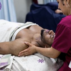 ASA College Massage Therapy Clinic - Massage in Session