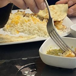 Ariana Halal Market - Chicken kebab and chutney