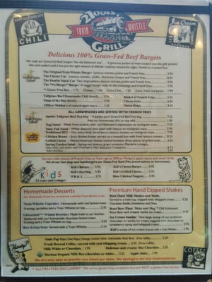 Menu photo 3 2Toots Train Whistle Grill Bartlett, IL