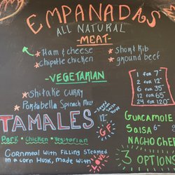 La Sirena Food Truck - Our menu: baked empanadas and authentic Mexican fair made fresh daily.