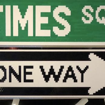 LEGO - Street Signs - Toy Stores Near Me - New York, New York LEGO - Street Signs - Toy Stores Near Me - New York, New York