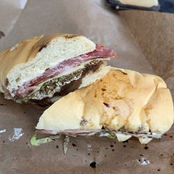 Green’s Fresh Market - Prosciutto with provolone and Italian dressing on french. one of the best ones ive ever had