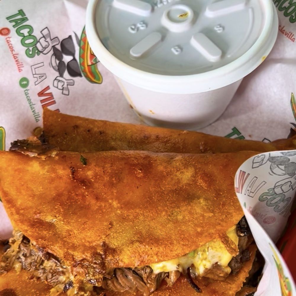 Tacos La Villa - Birria Tacos (3 Tacos + Consomé) - Tacos Near Me - Smyrna, Georgia Tacos La Villa - Birria Tacos (3 Tacos + Consomé) - Tacos Near Me - Smyrna, Georgia