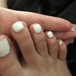 I would never recommend this place I also got acrylics and they are Crooked and not shaped correctly