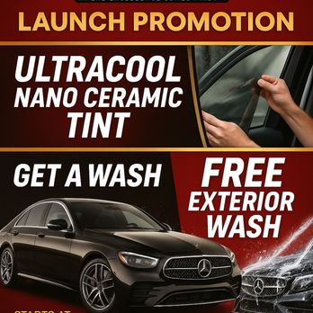Exotics Auto Pros - Get a free wash when you get our ultracool nano ceramic tint. - Auto Detailing Near Me - Citrus Heights, California
