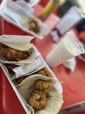 Tacos Fenix (Fish & Shrimp) by null