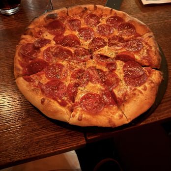Steam Plant Restaurant & Brew Pub - Wood fired pepperoni pizza - Brewpubs Near Me - Spokane, Washington